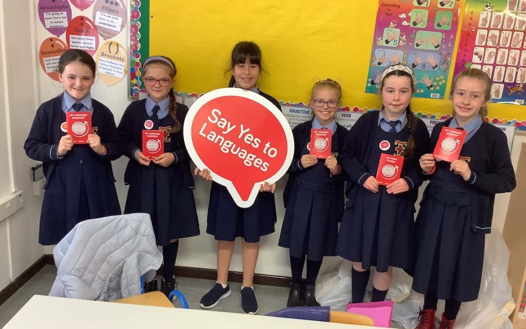 Miss Feeney’s 3rd Class say: YES to languages!
