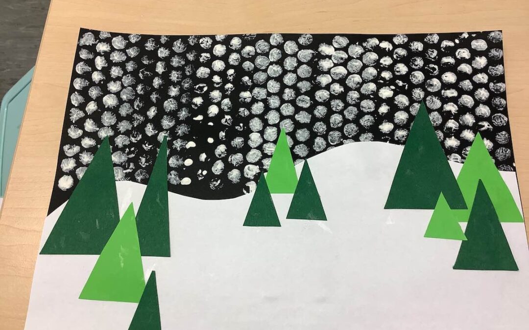 Miss Feeney’s 3rd Class: Bubble Wrap Printing